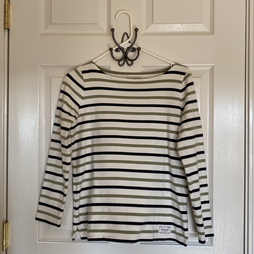 Talbots Newport Themed Top